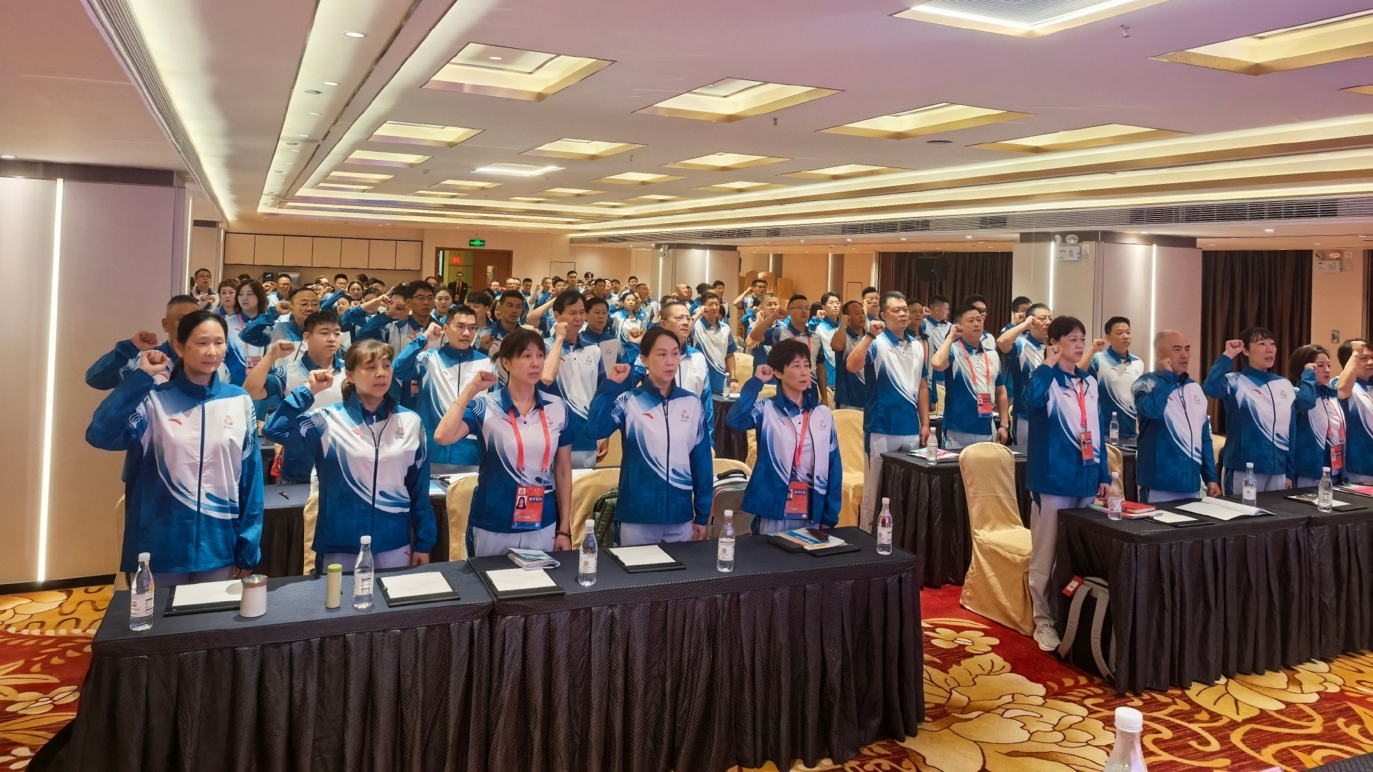 十五运会体操青年组比赛联席会议召开
