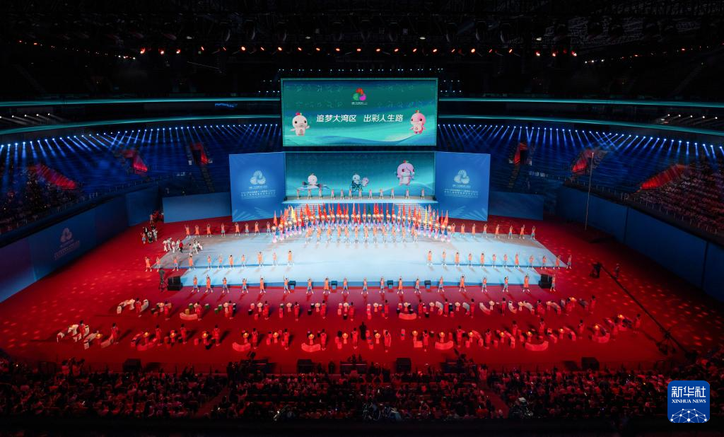 12月15日，全国第十二届残疾人运动会暨第九届特殊奥林匹克运动会闭幕活动在深圳举行。图源：新华社