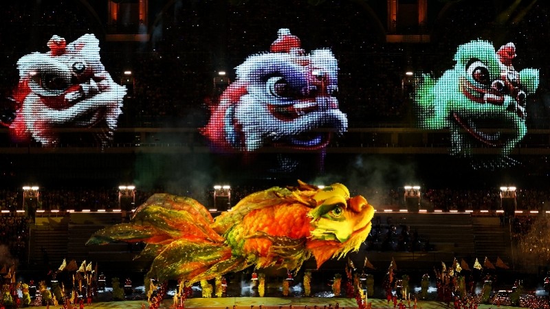 十五运会开幕式“粤味足”，广东科技产业如何成幕后“执导”