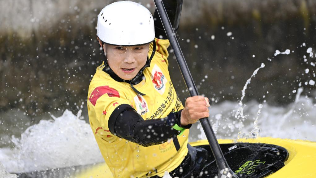 全运会皮划艇激流回旋——女子单人划艇决赛赛况