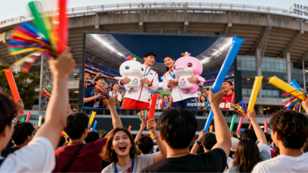 快来全运冠军公园与冠军面对面，共同见证荣耀第二现场！