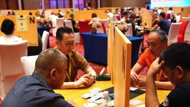 我要上全运｜粤港澳54支代表队齐聚中山切磋桥牌技艺
