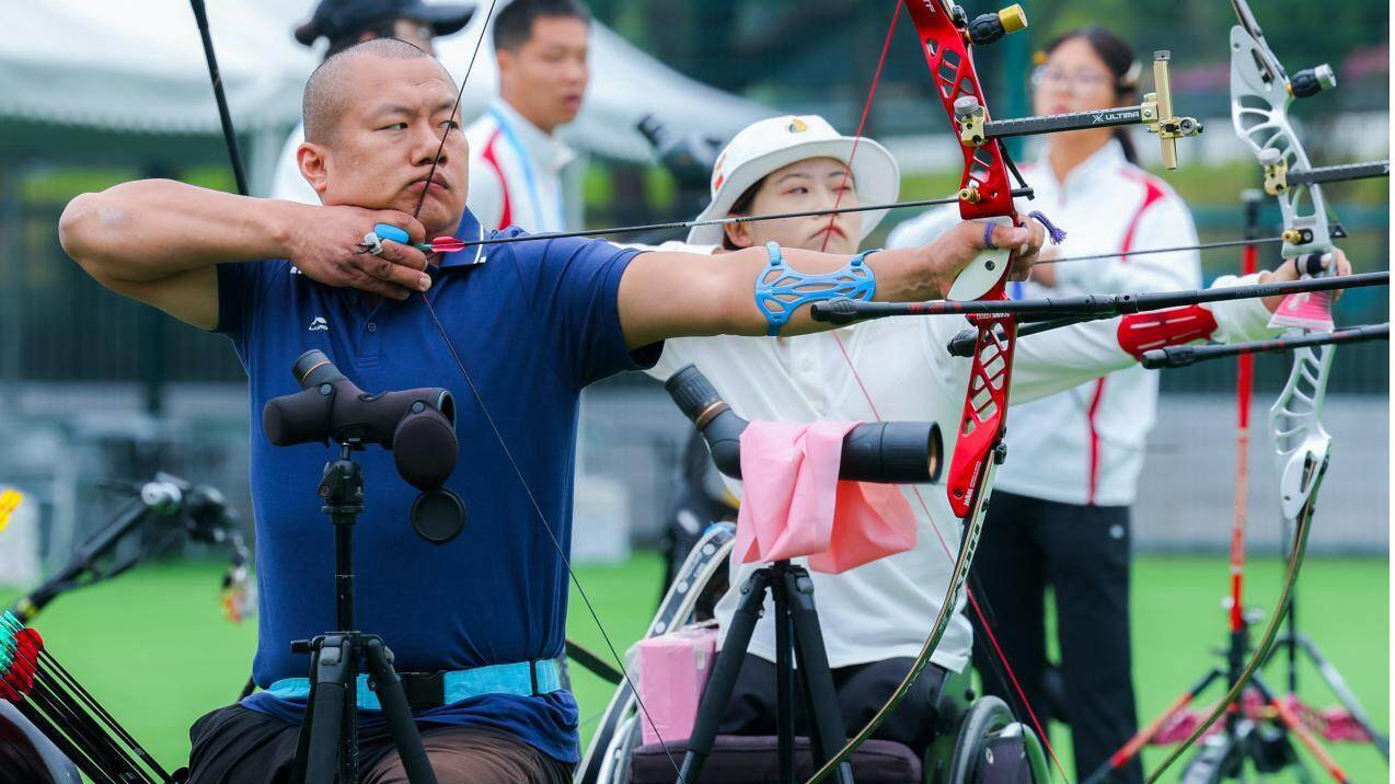 残特奥会射箭比赛在深圳落幕，8项全国纪录被刷新