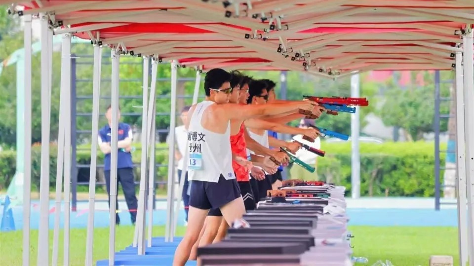 十五运会现代五项资格赛湖北收官