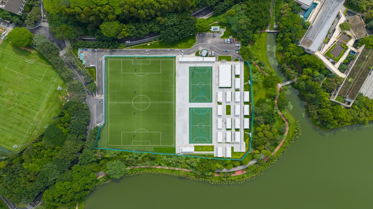 广州大学城足球场2号副场