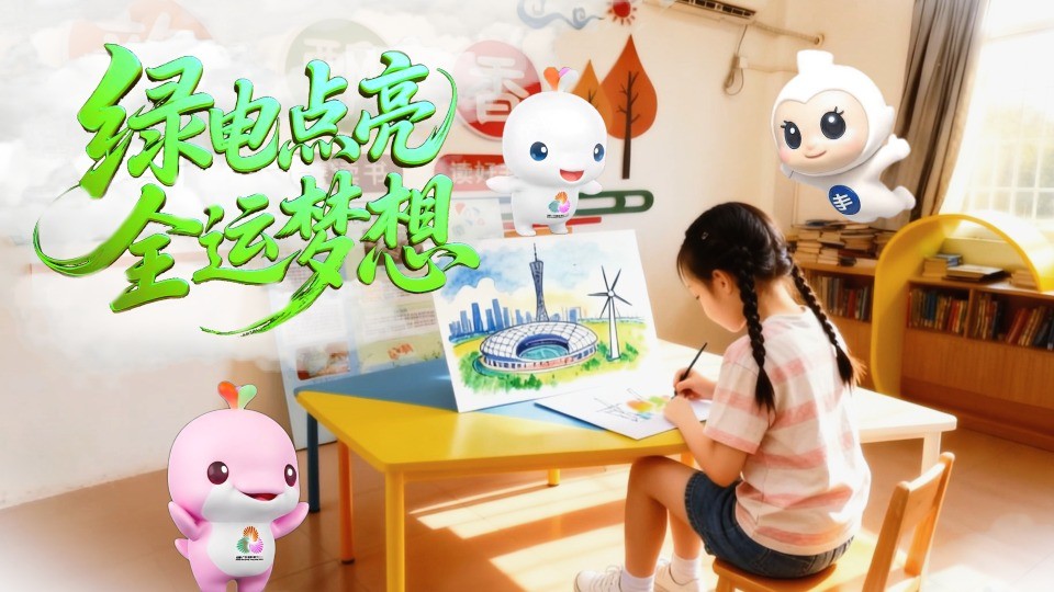 绿电点亮全运梦想