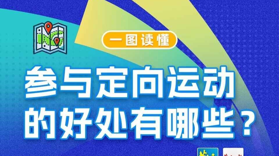 一图读懂！参与定向运动有这么多好处