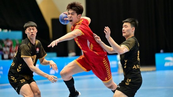 江苏手球队全运会五连冠 香港队获第四创历史