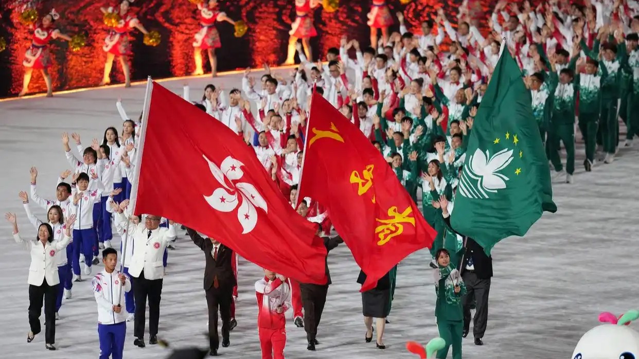 粤港澳成功举办十五运会 为三地合作提供典范