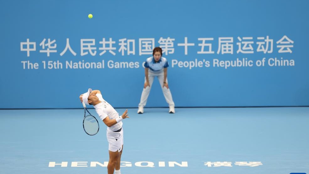 全运会网球青年组男子团体决赛举行