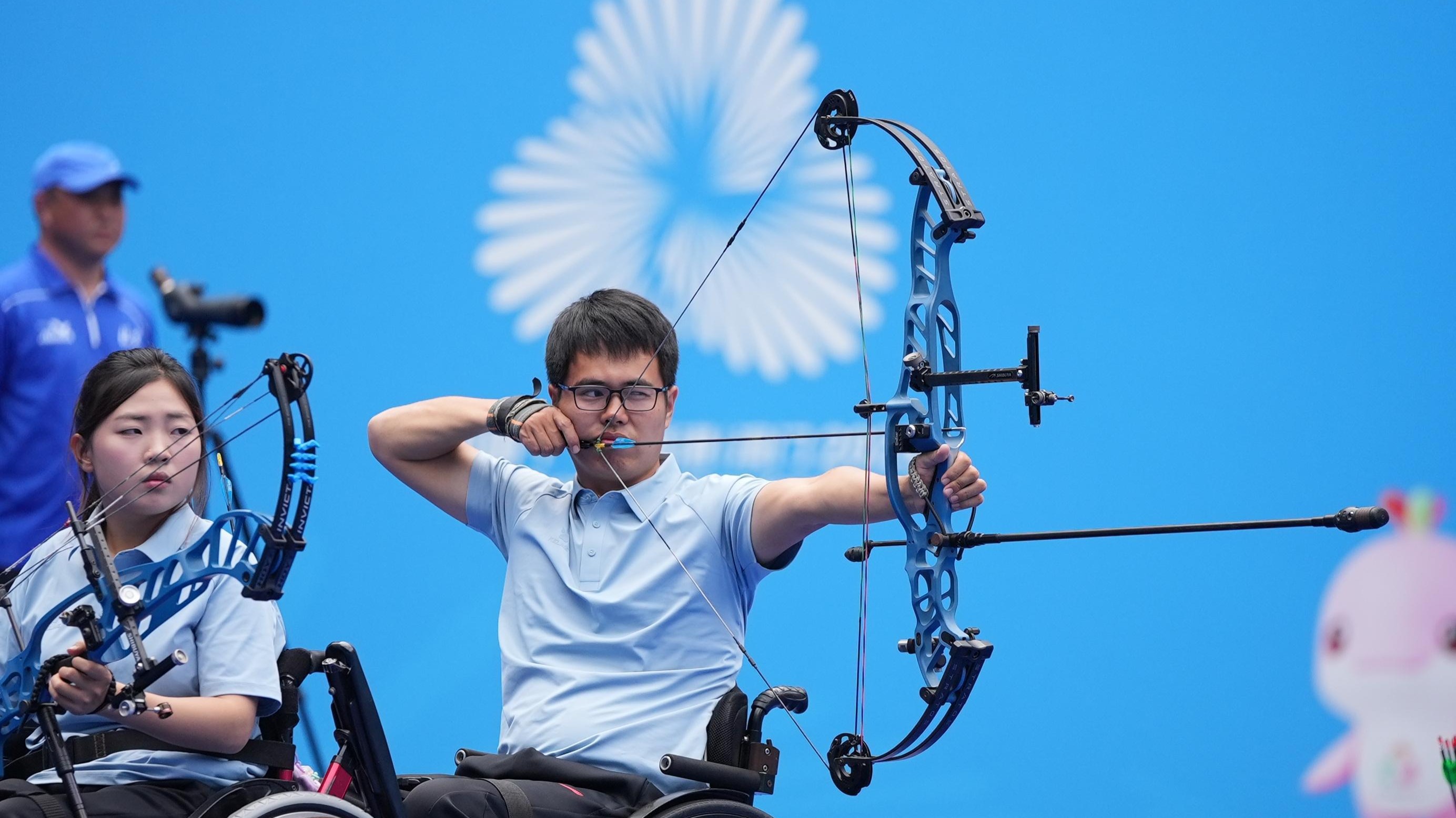 残特奥会射箭团体项目决出5金，陕西夺4金、广东收获银铜