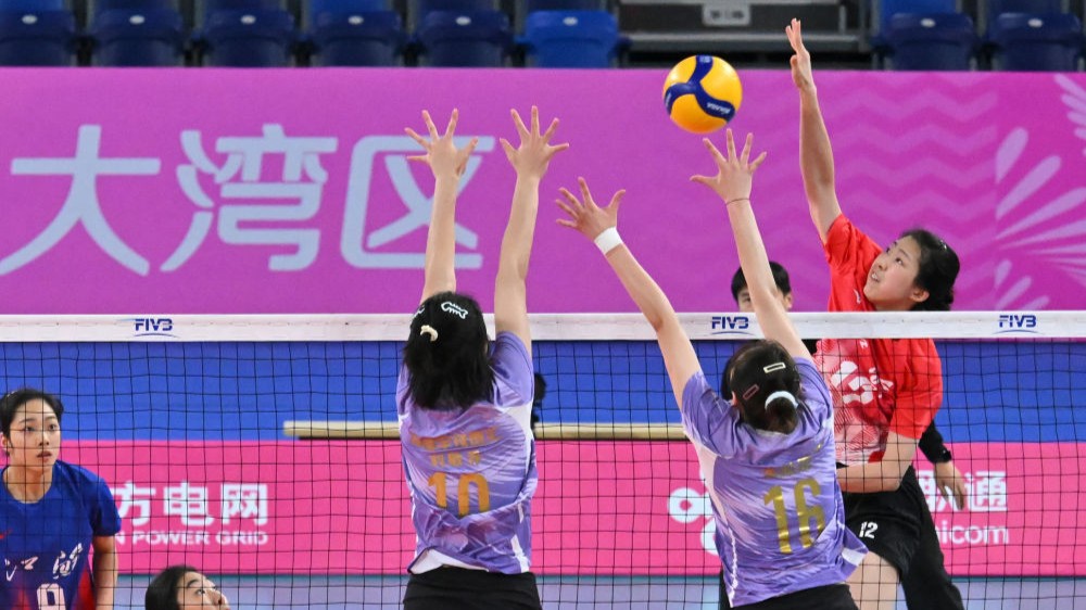 山东队获得排球女子20岁以下组冠军