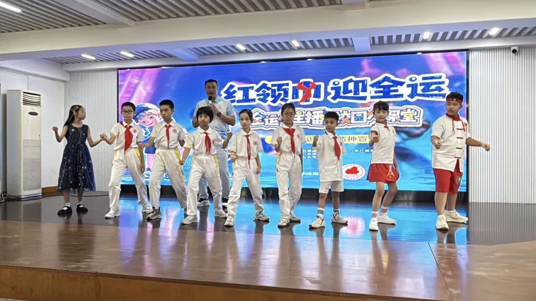 “全运小主播”双校联动 点燃汕头青少年全运热情
