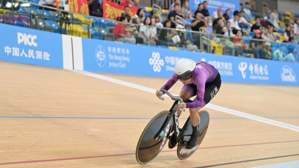 全运会场地自行车女子750米计时赛赛况