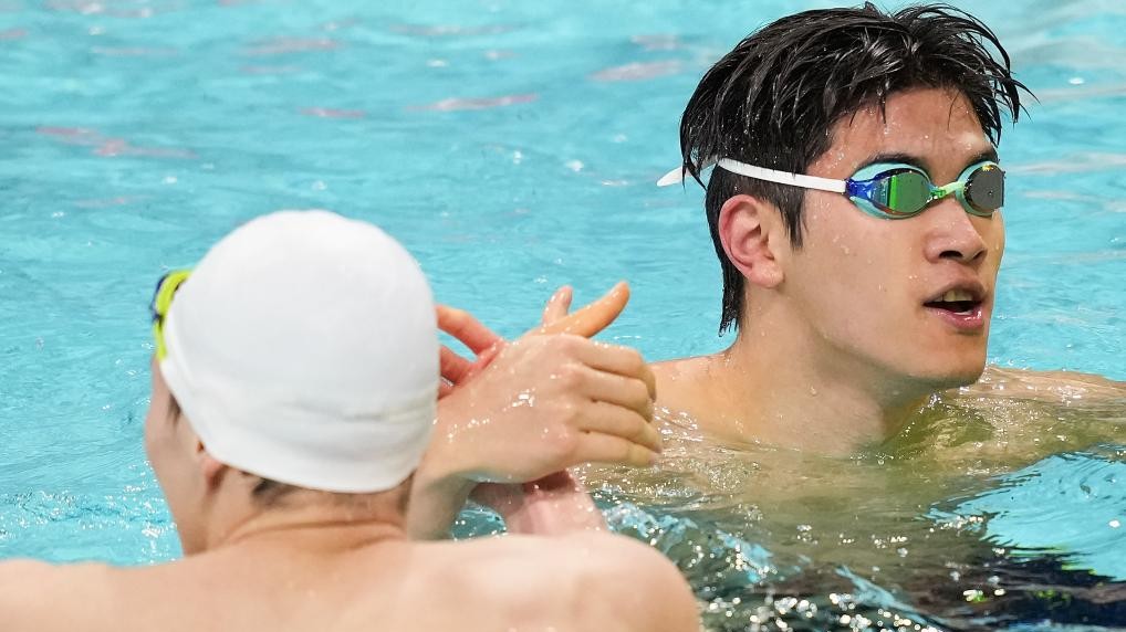 11月14日决出29枚金牌：潘展乐破荒 汪顺刷新纪录